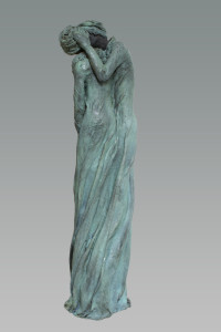De kus, Kieta Nuij bronzen beelden