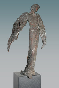 'Icarus', Kieta Nuij. beelden in brons