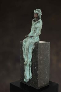 'Vertrouwen', Kieta Nuij bronzen beelden