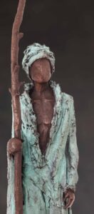 'Pelgrim III' Kieta Nuij bronzen beelden