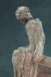'Facing inward' Kieta Nuij beelden in brons