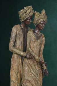 No matter what, Kieta Nuij bronzen beelden