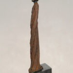 De waker', Kieta Nuij bronzen beelden