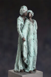 'Whisper' Kieta Nuij beelden in brons